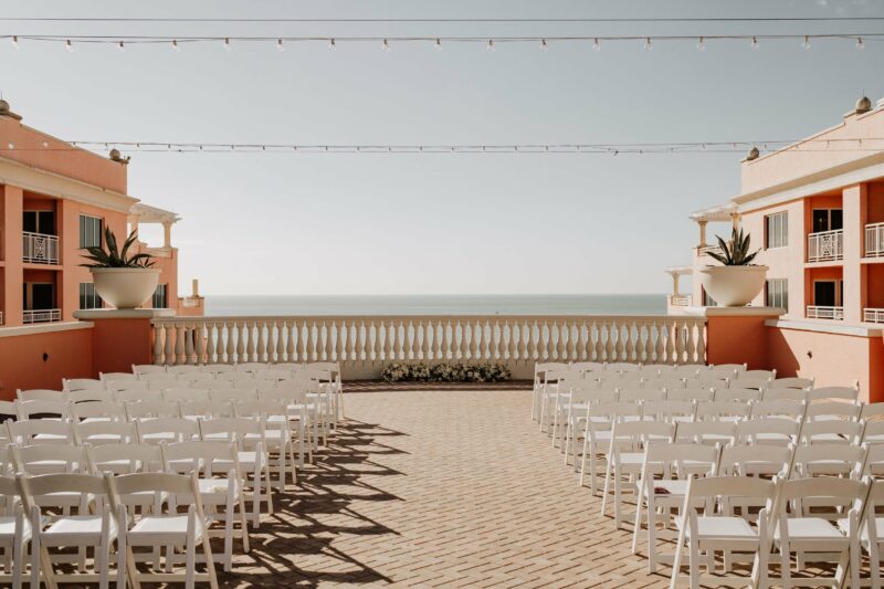 Hyatt Hotel Clearwater Beach Florida, wedding ceremony space