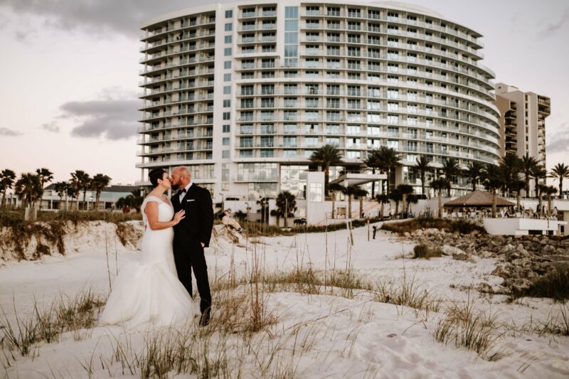 opal sands resort beach wedding