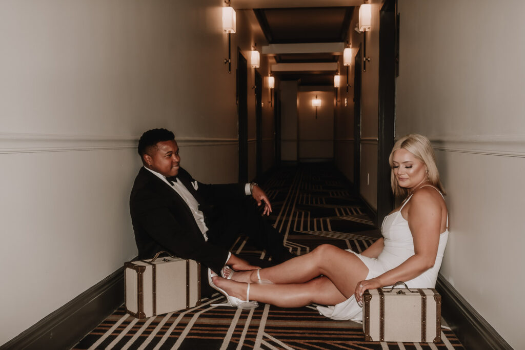 hotel flor in tampa engagement photos